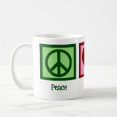 Peace Liebe Physiotherapeut Kaffeetasse (Links)