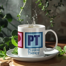 Peace Liebe Physiotherapeut Kaffeetasse