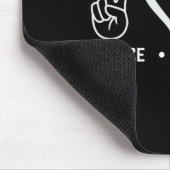 Peace Liebe Pi Day Math Lover Mousepad (Ecke)