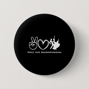 Peace Liebe Pickle Tanz Gurke Pickle Frauen Fläche Button