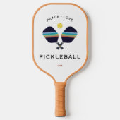 Peace Liebe Pickleball Custom Pickleball Paddle (Vorderseite)