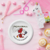 PEACE LIEBE PICKLEBALL Paper Teller (Party)