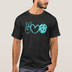 Peace Liebe Pickleball Smash and Dink to Win Pickl T-Shirt