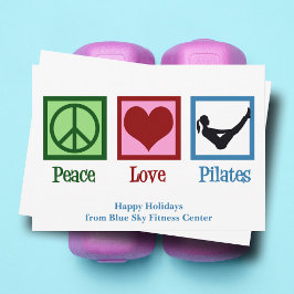 Peace Liebe Pilates Niedliche Weihnachten