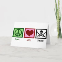 Peace Liebe Pirates