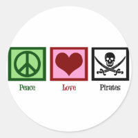 Peace Liebe Pirates