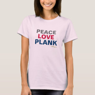 Peace Liebe PLANK Ringer T - Shirt