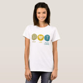 Peace Liebe Plastic Operation T-Shirt (Vorne ganz)