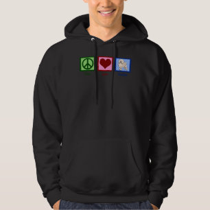 Peace Liebe Poodles Hoodie