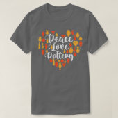 Peace Liebe Pottery - Keramik Potter Ceramicist Cr T-Shirt (Design vorne)