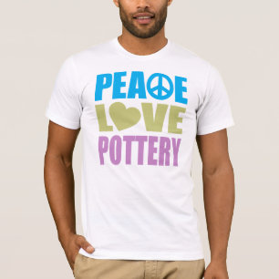 Peace Liebe Pottery T-Shirt