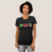 Peace Liebe Pottery T-Shirt (Vorne ganz)