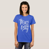 Peace Liebe Pray T-Shirt (Vorne ganz)