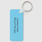 Peace Liebe PT Custom Physical Therapist Schlüsselanhänger (Rückseite)