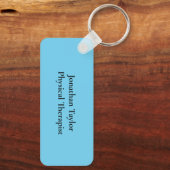 Peace Liebe PT Custom Physical Therapist Schlüsselanhänger (Rückseite)