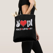 Peace Liebe PT Physikaltherapeutische Therapie Tasche (Von Nahem)