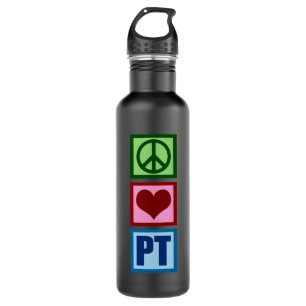 Peace Liebe PT Trinkflasche
