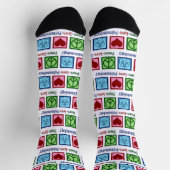 Peace Liebe Pulmonology Customizable Pulmonologe Socken (Oben)