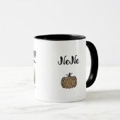 Peace Liebe Pumpkin Fall Vibes Two Tone Tasse (VorderseiteRechts)