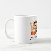 Peace Liebe Pumpkin Kaffeetasse (Links)