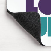 Peace Liebe Purim Mousepad (Ecke)