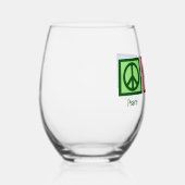 Peace Liebe Radiology Niedlich Radiologist Weinglas Ohne Stiel (Rechts)