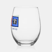 Peace Liebe Radiology Niedlich Radiologist Weinglas Ohne Stiel (Links)