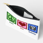 Peace Liebe Radiology Niedlich Radiologist Zubehörtasche (Offen)