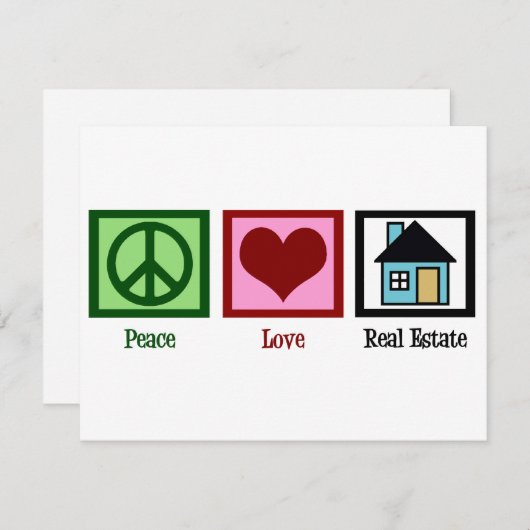Peace Liebe Real Anwesen Company Custom Realtor Ca (Vorne/Hinten)