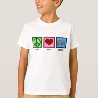 Peace Liebe Rhinos Niedlich Rhino Kinder