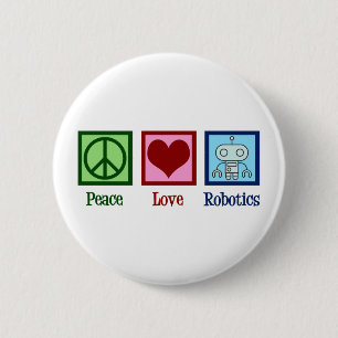 Peace Liebe Robotics Button