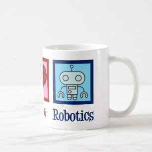 Peace Liebe Robotics Kaffeetasse