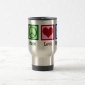 Peace Liebe Robotics Reisebecher (Mittel)