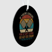 Peace Liebe & Rock & Roll Guitarist V Ornament (Vorderseite)