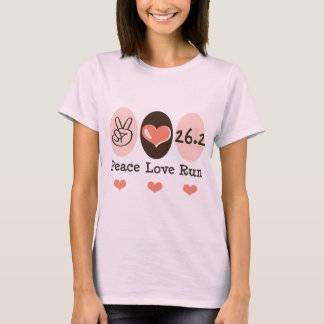 Peace Liebe Run 26.2 Bio Tee Shirt