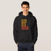 Peace Liebe Science Teaching Student School Joke W Hoodie (Vorne ganz)