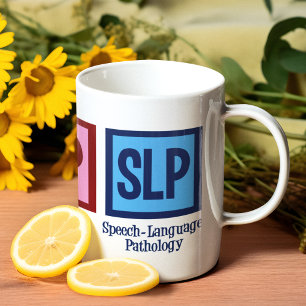Peace Liebe SLP Niedlich Speaker Therapist Weihnac Kaffeetasse