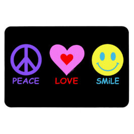 Peace Liebe Smile Magnet