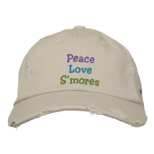 Peace Liebe S'mores Oil City, Washington Hat Bestickte Baseballkappe