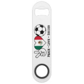 Peace Liebe Soccer Bar Key (Vorderseite)