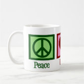 Peace Liebe Soccer Kaffeetasse (Links)