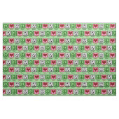 Peace Liebe Soccer Stoff (Fat Quarter (45,7 x 55,9 cm))