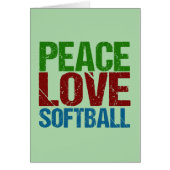 Peace Liebe Softball (Vorne)