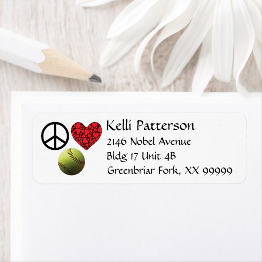 Peace Liebe Softball (Insitu)