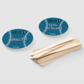 Peace Liebe Softball Geburtstag Fächer (Non-assembled)