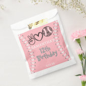 Peace Liebe Softball Geburtstag Geschenktütchen (Versiegelt)