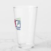 Peace Liebe Squash Racquet Sports Glas (Links)