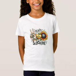 Peace Liebe Sunflower T-Shirt
