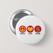 Peace Liebe Suomi Button (Vorne & Hinten)