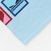 Peace Liebe Swim Custom Swim Team Fleecedecke (Ecke)